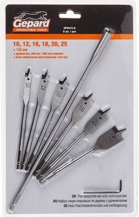 Набор сверл Gepard GP0415-8