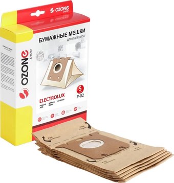 Комплект одноразовых мешков Ozone P-02