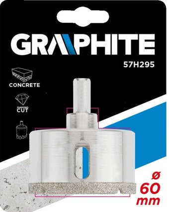 Коронка GRAPHITE A-57H295