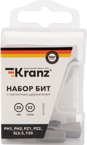 Набор бит Kranz KR-92-0433