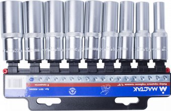 Набор головок слесарных Мастак 001-4009H