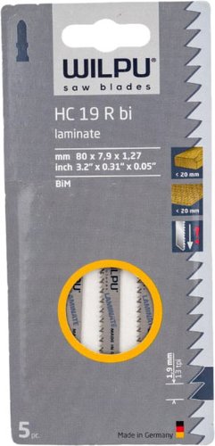 Набор пильных полотен Wilpu 210400005
