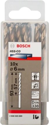 Набор сверл Bosch 2608585889