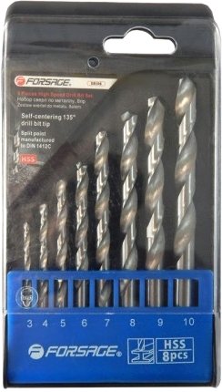 Набор сверл FORSAGE F-DBS08