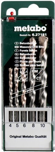 Набор сверл Metabo 627181000