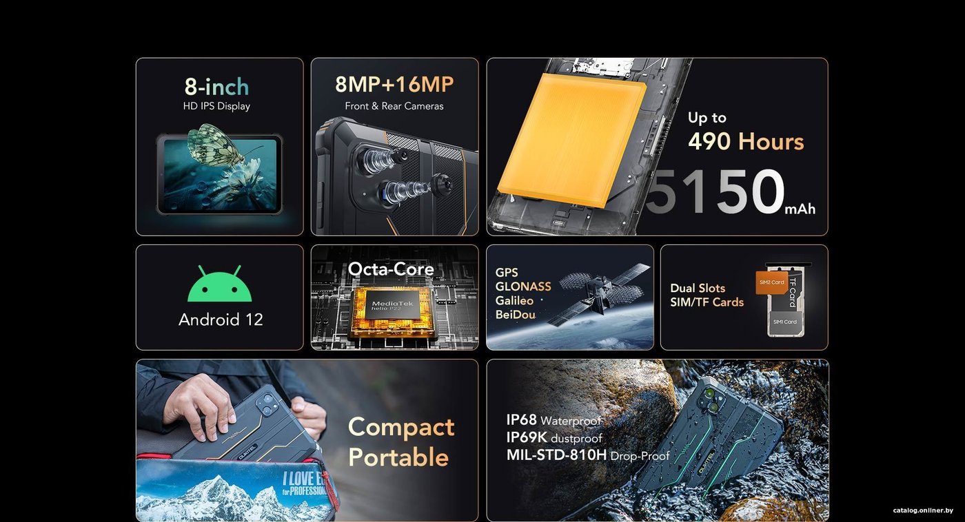 Планшет Oukitel RT3