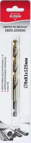 Сверло ELITECH 1820.105500