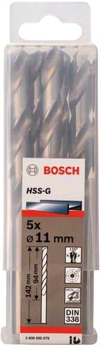 Набор сверл Bosch 2608595079