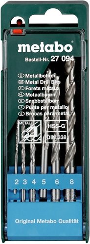 Набор сверл Metabo 627094000