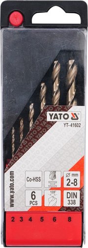 Набор сверл Yato YT-41602