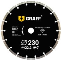 Отрезной диск алмазныйGRAFF 18230