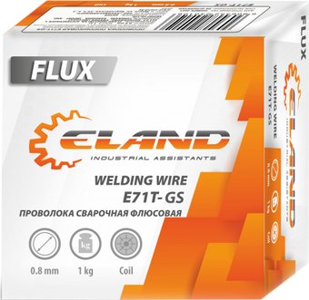 Сварочная проволокаELAND FLUX E71T-GS