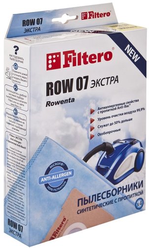 Комплект одноразовых мешков Filtero ROW 04 Standard