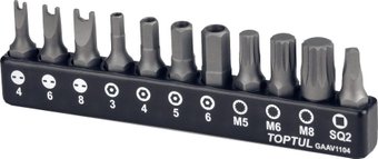 Набор бит Toptul GAAV1104