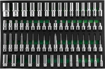 Набор головок слесарных Jonnesway S04HD4366SV