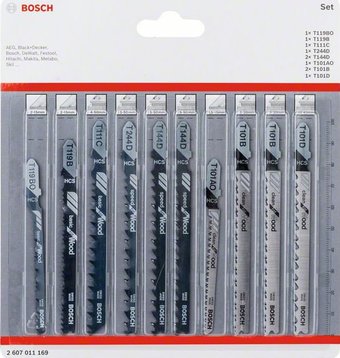 Набор пильных полотен Bosch 2607011169
