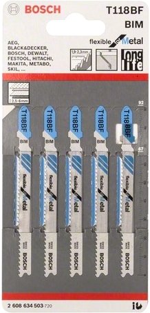 Набор пильных полотен Bosch 2608634503