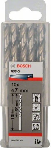 Набор сверл Bosch 2608595070