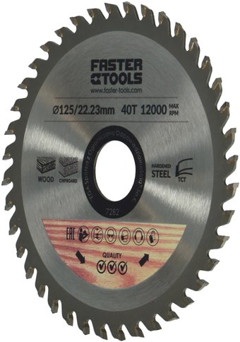 Пильный диск Faster Tools 7282
