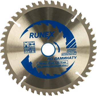 Пильный диск Runex 160х20/16 мм Z48 552001