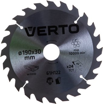 Пильный диск Verto 61H122