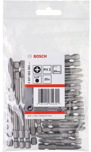 Набор бит Bosch 2607002503