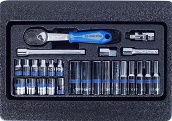 Набор головок слесарных King Tony 9-2526MR