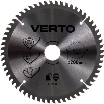 Пильный диск Verto 61H190