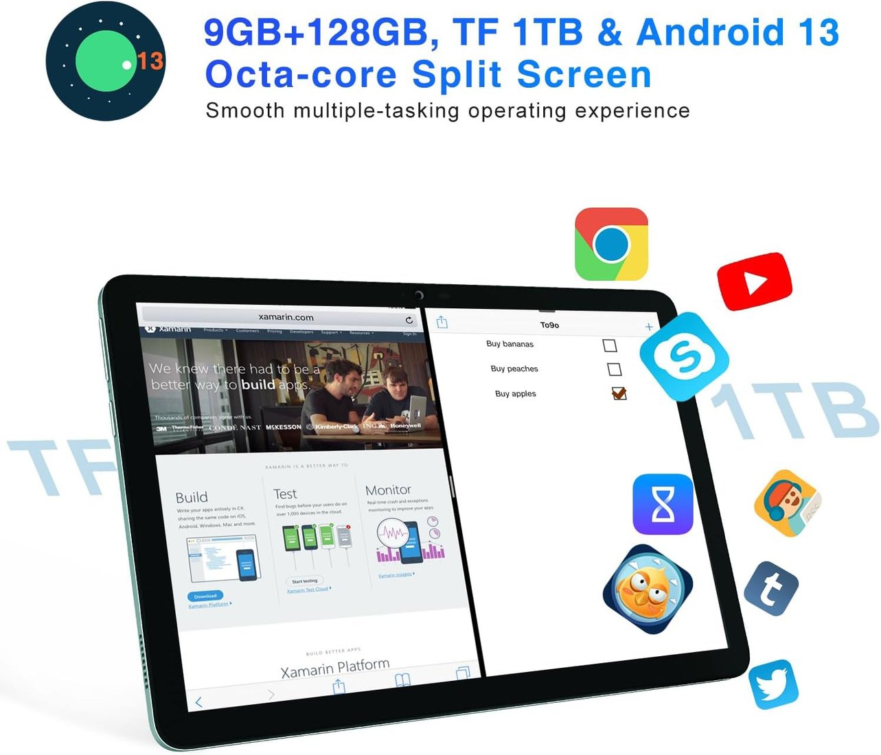 Планшет Doogee T10E 4GB/128GB LTE