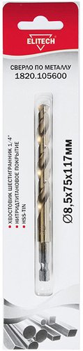 Сверло ELITECH 1820.105600