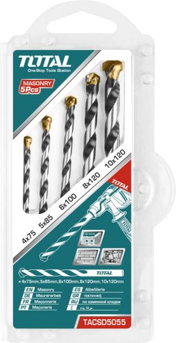 Набор буров Total TACSD5055