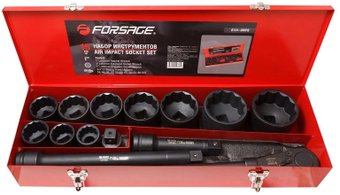 Набор головок слесарных FORSAGE F-8141-9MPB