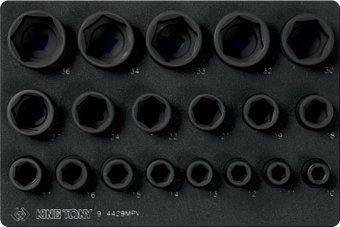 Набор головок слесарных King Tony 9-4429MPV