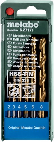 Набор сверл Metabo 627171000