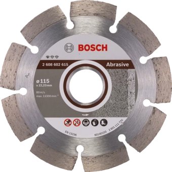 Отрезной диск алмазныйBosch Standard Abrasive 2608602615