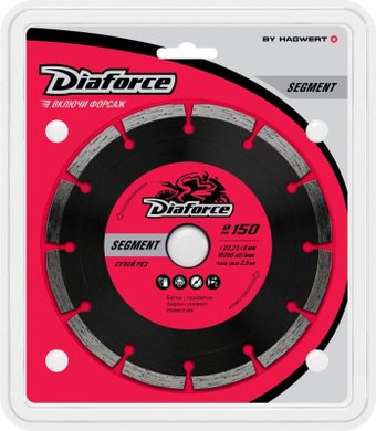 Отрезной диск алмазныйDiaforce Segment 500150