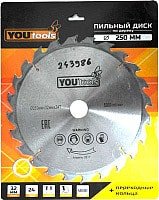 Пильный диск Yourtools Z24 250/32мм