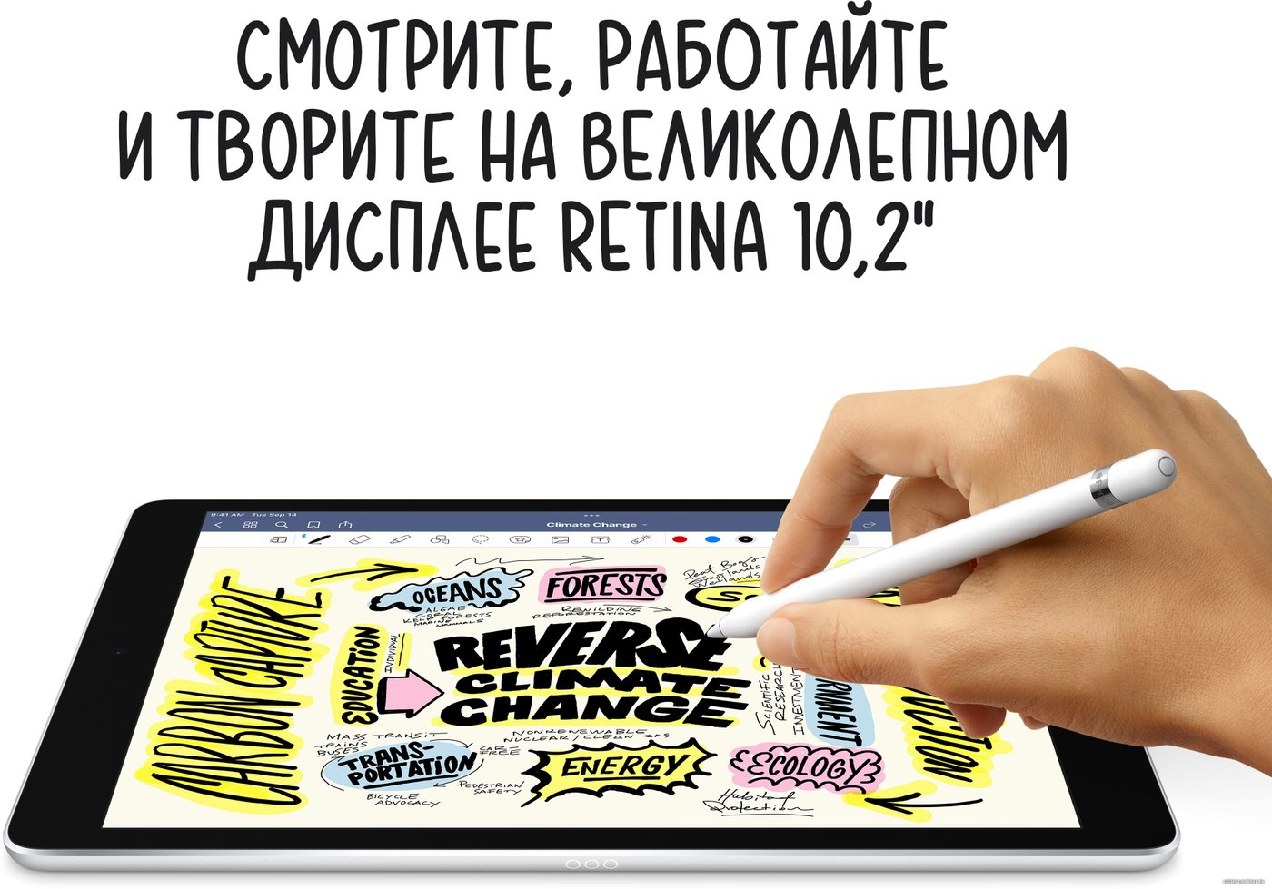 Планшет Apple iPad 10.2" 2021 64GB MK2K3