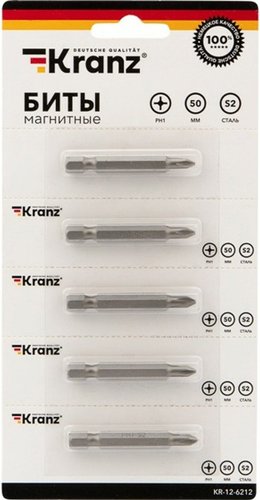 Набор бит Kranz KR-12-6212