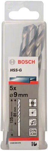 Набор сверл Bosch 2608595075