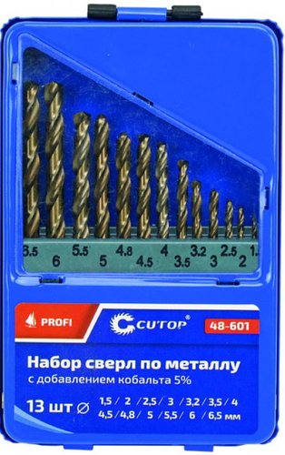 Набор сверл Cutop 48-601