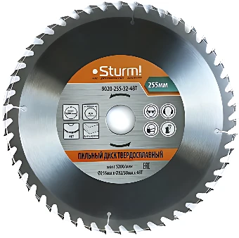 Пильный диск Sturm 9020-255-32-48T