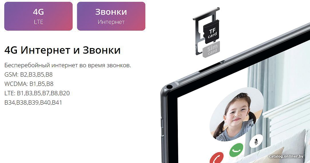 Планшет Teclast P20HD LTE 4GB/64GB