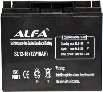 Аккумулятор для ИБП ALFA SL12-18