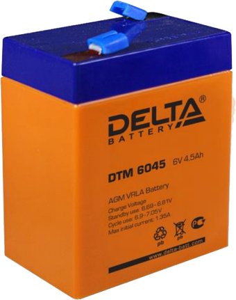 Аккумулятор для ИБП Delta DTM 6045