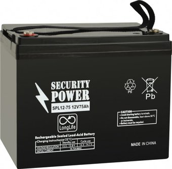 Аккумулятор для ИБП Security Power SPL 12-75