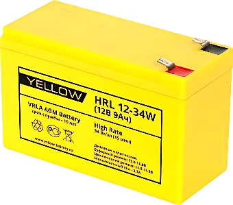Аккумулятор для ИБП Yellow HRL 12-34W