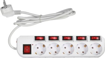 Сетевой фильтр Buro 500SH-1.8-SW-W