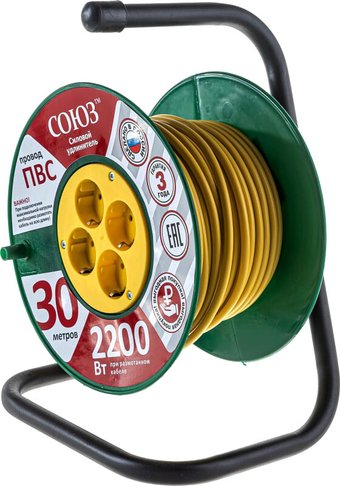 Удлинитель на катушке СОЮЗ 481S-3403