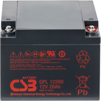Аккумулятор для ИБП CSB Battery GPL12260
